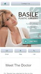 Mobile Screenshot of basileplasticsurgery.com